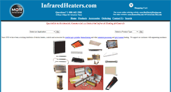 Desktop Screenshot of infraredheaters.com